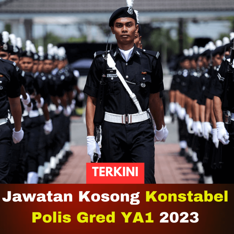 Cara Mohon Jawatan Kosong Konstabel Polis Gred Ya