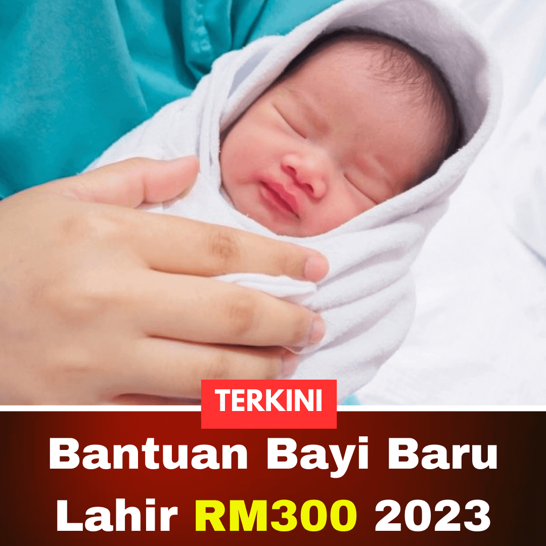 bantuan bayi baru lahir rm300 2023