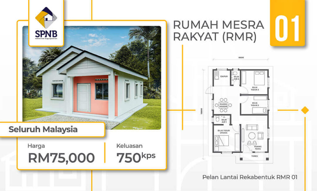 cara mohon rumah mesra rakyat 2023