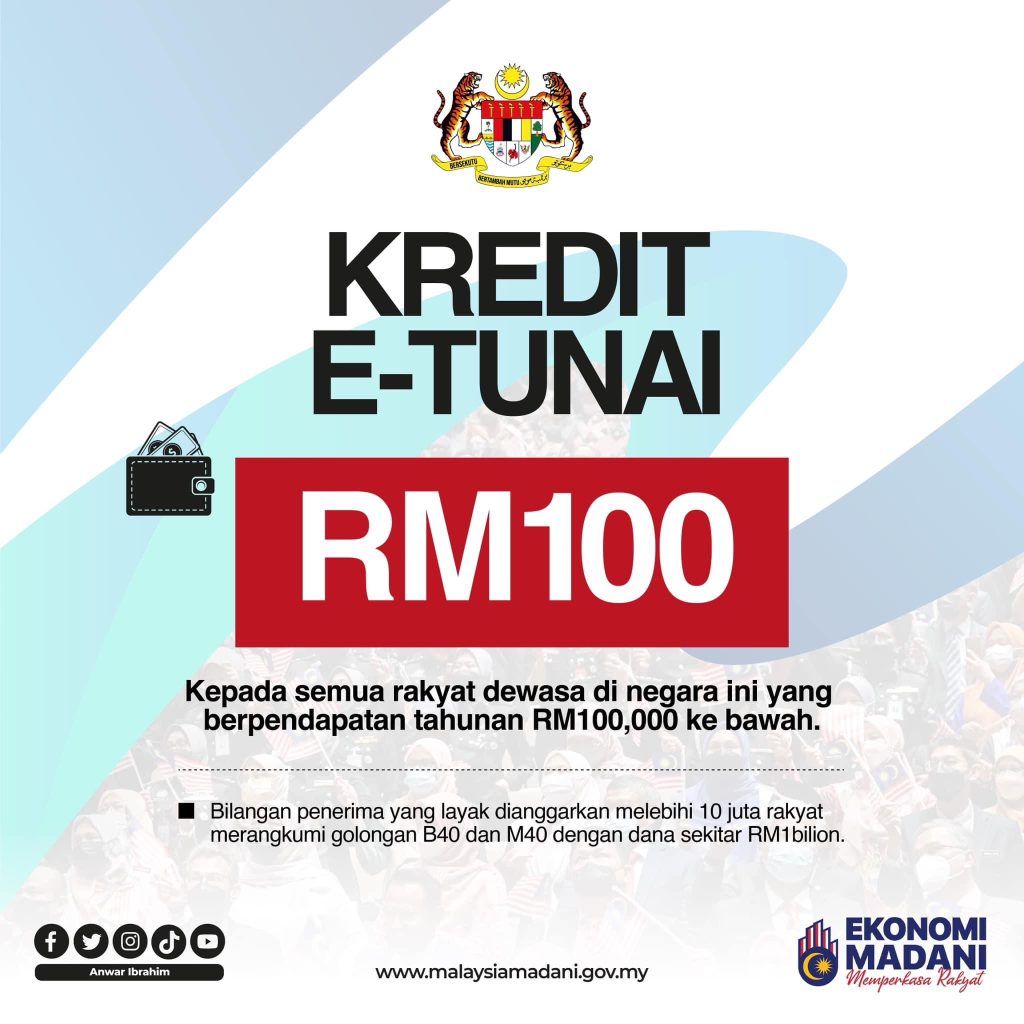 ewallet rm100 2024