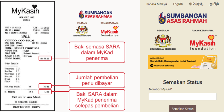 bantuan barang dapur 2024