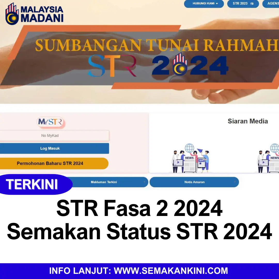 str fasa 2 semakan status