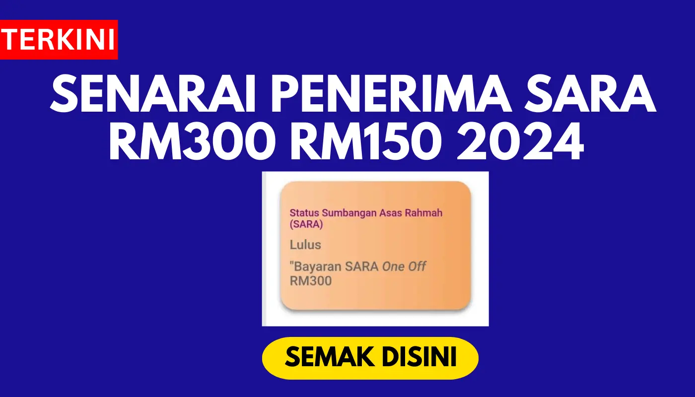 senarai penerima sara one off 2024